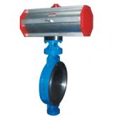 <b>D673H气动对夹式硬密封蝶阀</b>