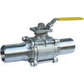 <b>Q61F三片式活接对焊球阀</b>