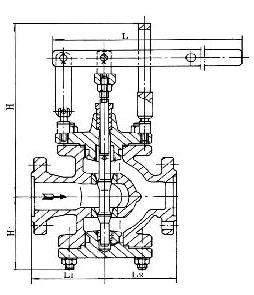 Y45H杠杆式减压阀